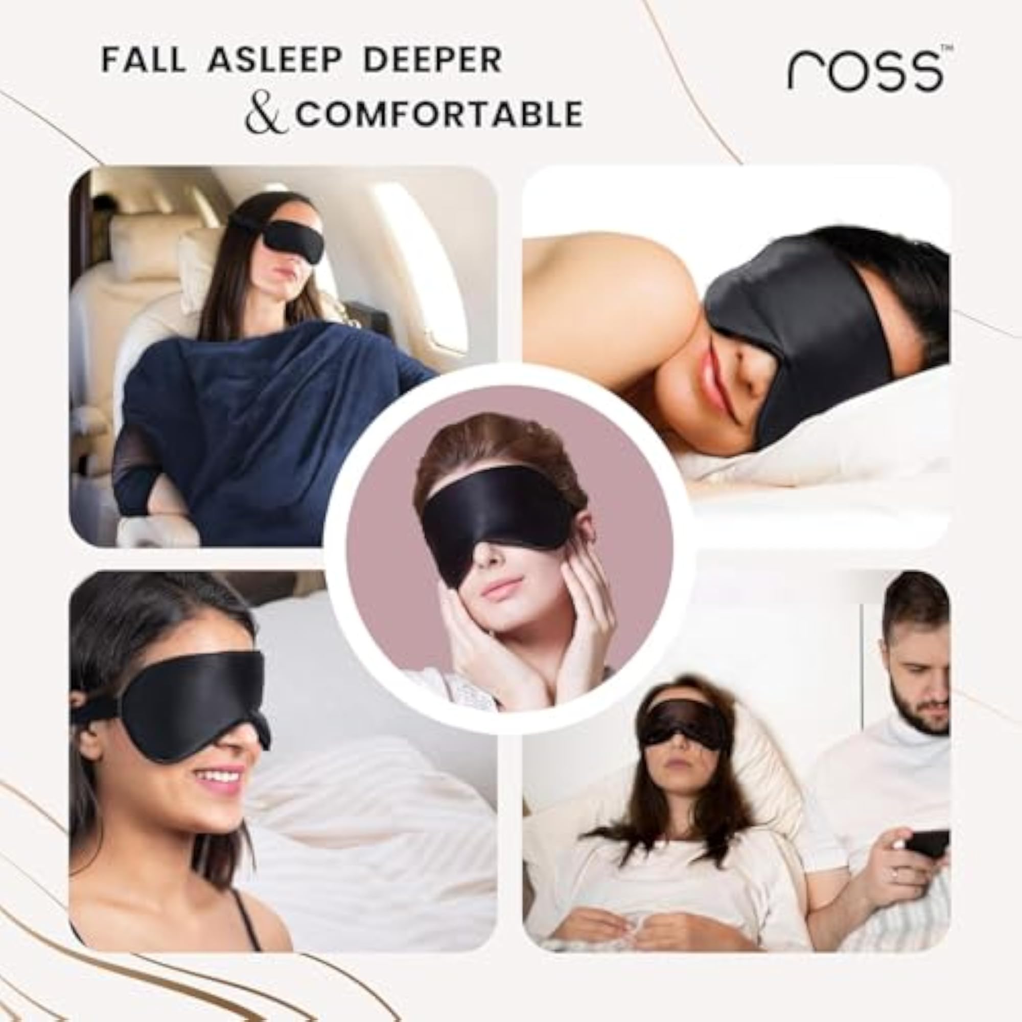 100% Mulberry Silk Sleep Mask